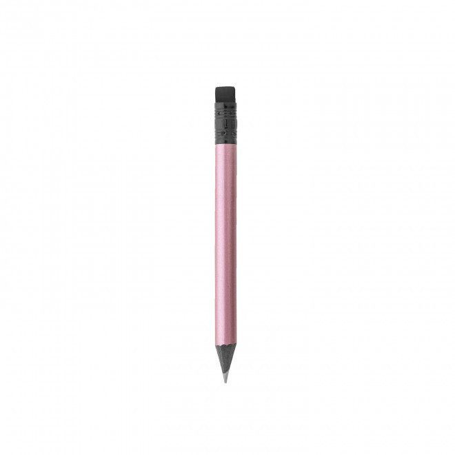 MINI CRAYON BOIS NOIR PERSONNALISE 'MINI ETHAN SHINE' - rose