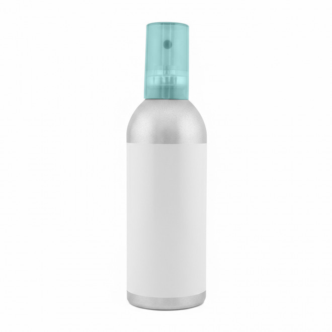 SPRAY NETTOYANT PERSONNALISABLE 'KELNIA ALU 100ML' - vert d'eau
