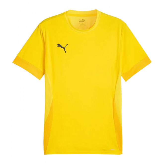 MAILLOT FOOT FEMME PERSONNALISABLE 'TEAMGOAL' - jaune
