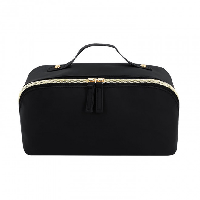 TROUSSE EN PU PERSONNALISABLE 'MILENA' - noir