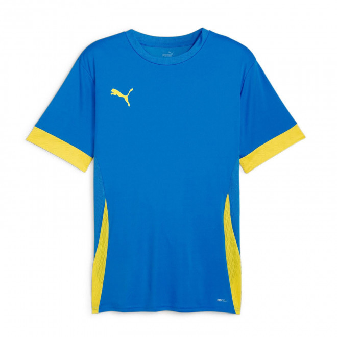 MAILLOT FOOT HOMME PERSONNALISE 'TEAMGOAL' - bleu/jaune