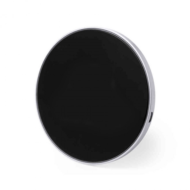 CHARGEUR À INDUCTION PUBLICITAIRE 5W 'BRIZEM' - noir