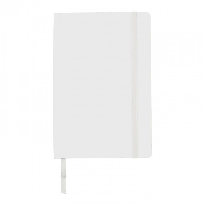 CARNET A5 EN PU SOUPLE  'TOMA'  - blanc