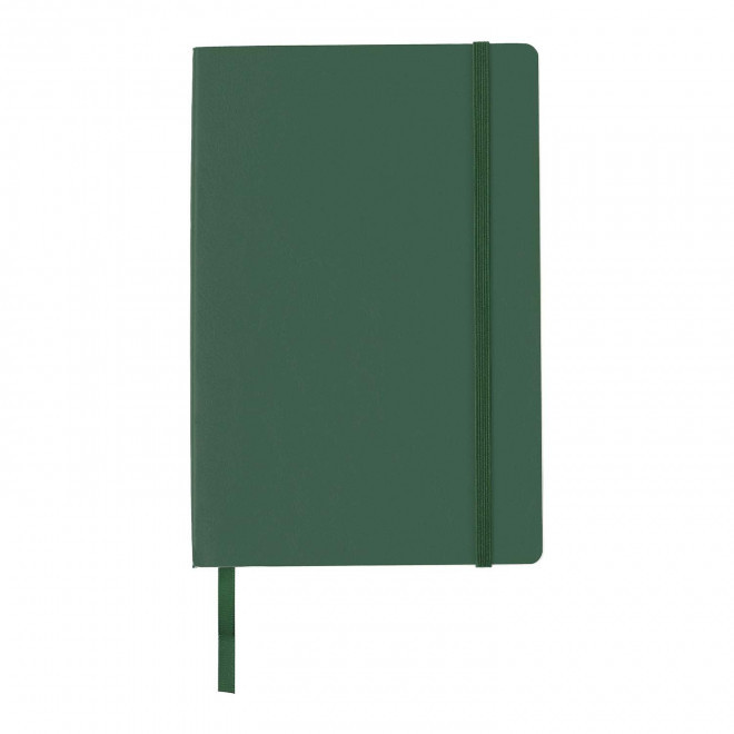 CARNET A5 EN PU SOUPLE  'TOMA'  - vert