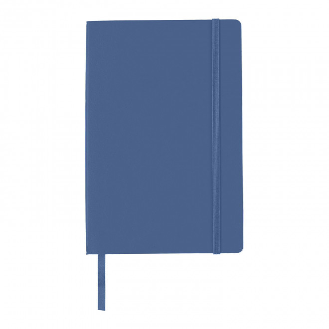 CARNET A5 EN PU SOUPLE  'TOMA'  - bleu