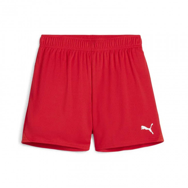 SHORT FOOT FEMME PERSONNALISE 'TEAMGOAL' - rouge