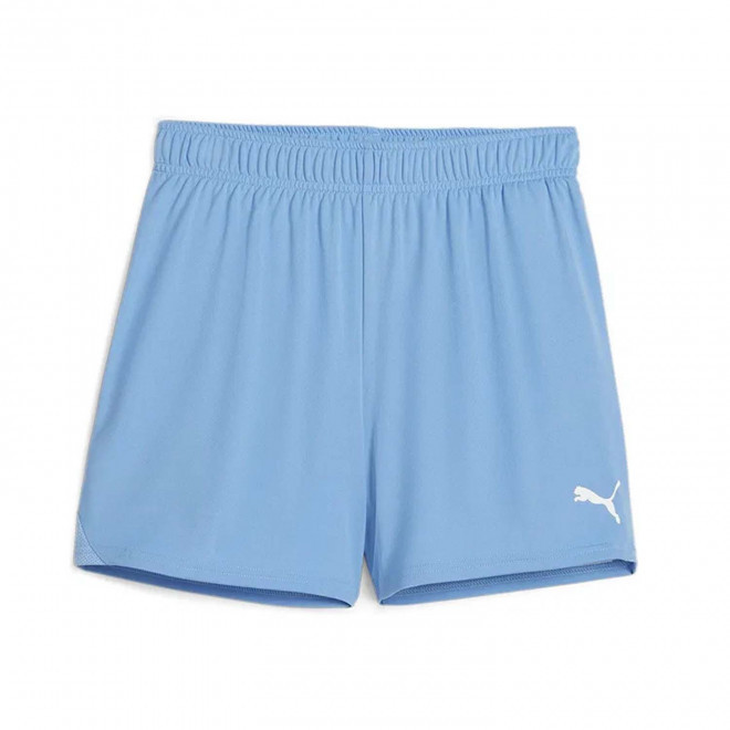 SHORT FOOT FEMME PERSONNALISE 'TEAMGOAL' - bleu clair