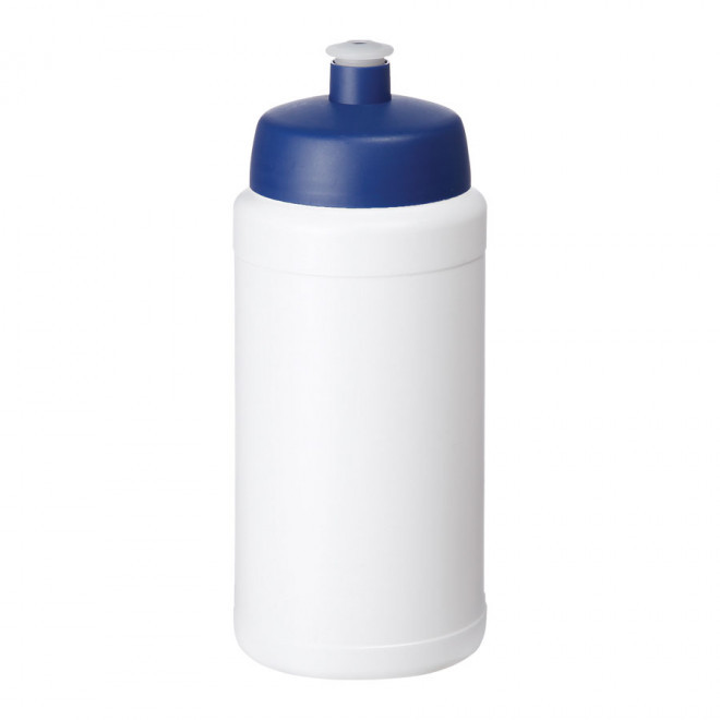 GOURDE PUBLICITAIRE CORPS BLANC 500 ML 'SKYRUN' - bleu