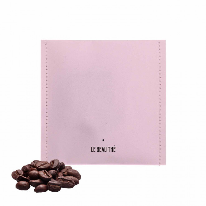 SACHET DE CAFE A INFUSER PERSONNALISABLE 'YUNN' - lilas