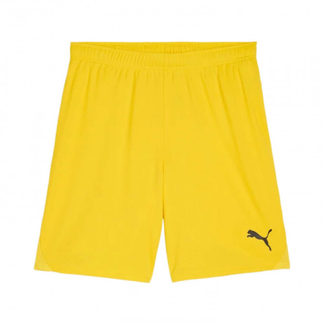 SHORT FOOT HOMME PERSONNALISE 'TEAMGOAL' - jaune