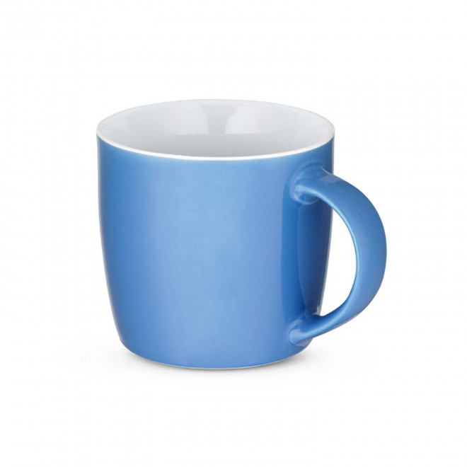 TASSE CERAMIQUE PERSONNALISABLE 370 ML 'CALMEO' - bleu clair
