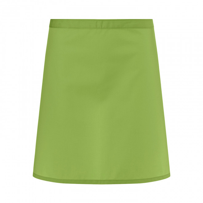 TABLIER MI-LONG KARLOWSKY PERSONNALISABLE 'WAIST APRON' - citron vert