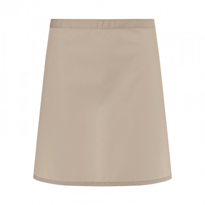 TABLIER MI-LONG KARLOWSKY PERSONNALISABLE 'WAIST APRON' - sable