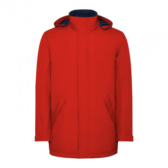 VESTE PARKA ENFANT PERSONNALISEE 'AMERICA' - rouge