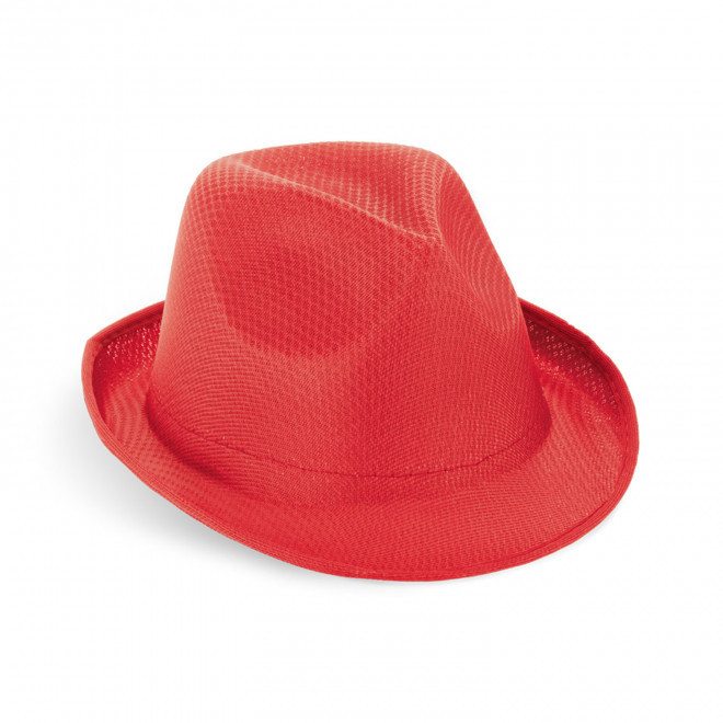 CHAPEAU SANS BANDEAU PERSONNALISABLE 'BRAZ COULEUR' 4J - rouge