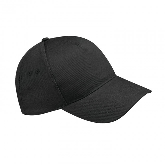 CASQUETTE BEECHFIELD PERSONNALISABLE 'ULTIMATE 5 PANEL' - noir