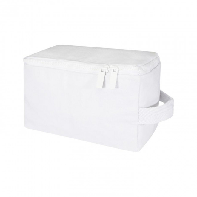 TROUSSE DE TOILETTE RECYCLE PERSONNALISABLE 'SEFORA' - blanc