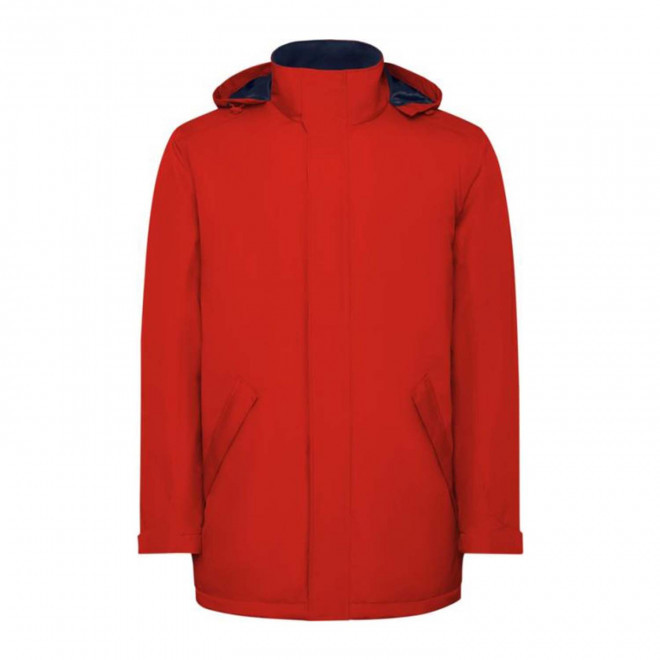 VESTE PARKA HOMME PERSONNALISEE 'AMERICA' - rouge