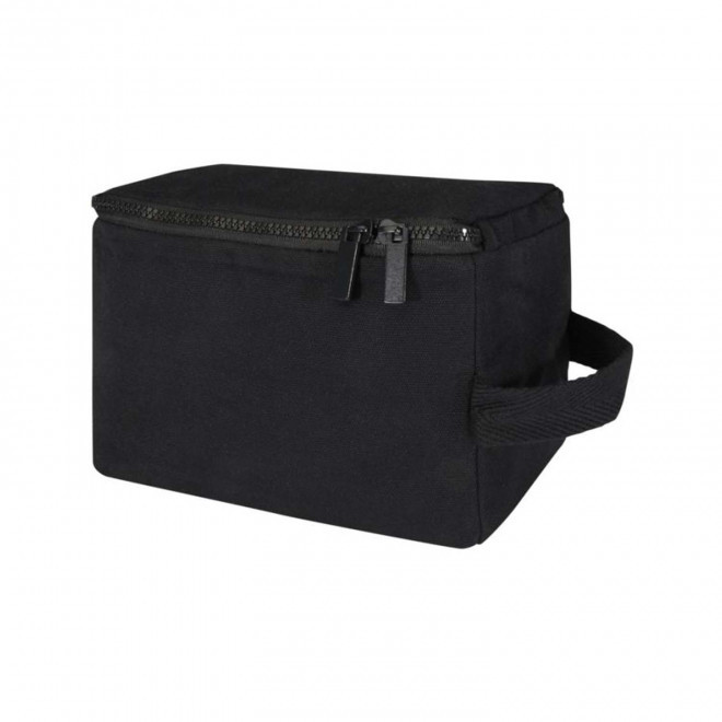 TROUSSE DE TOILETTE RECYCLE PERSONNALISABLE 'SEFORA' - noir