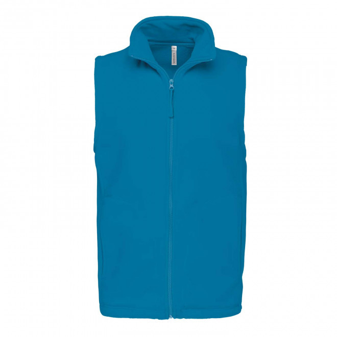 POLAIRE PERSONNALISABLE BODYWARMER HOMME 'KARIPOL BW' - bleu