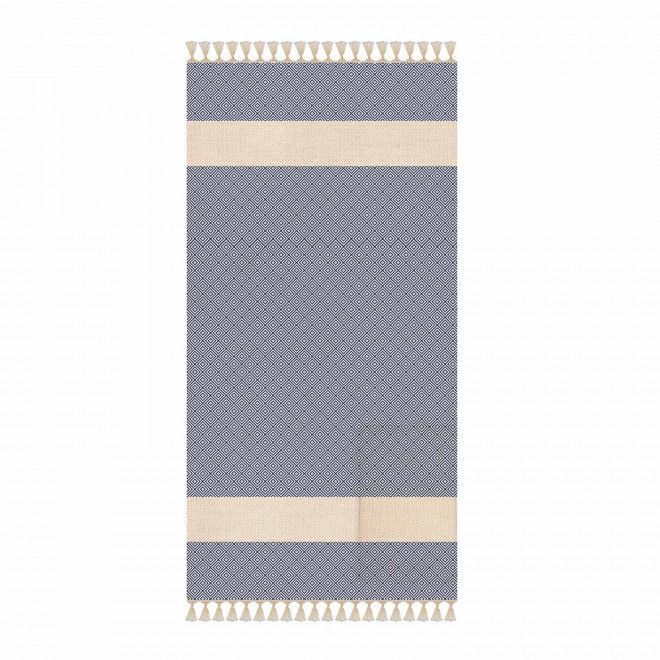 SAC A DOS FOUTA PERSONNALISE 'CAREO ECO' - bleu marine