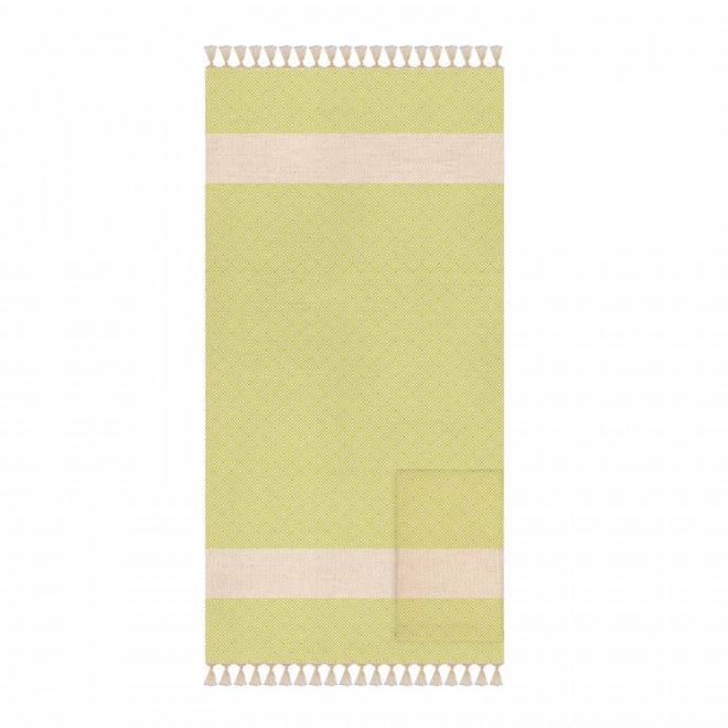 SAC A DOS FOUTA PERSONNALISE 'CAREO ECO' - vert