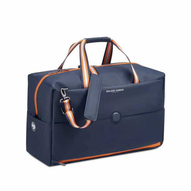 SAC VOYAGE PERSONNALISE 'ROLAND GARROS TURENNE SOFT' - bleu