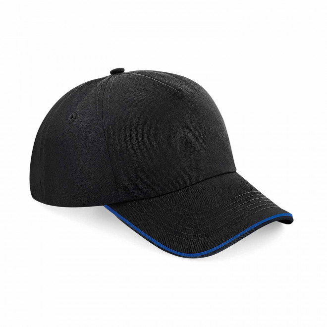 CASQUETTE PERSONNALISABLE 'FRANKI' - noir/bleu