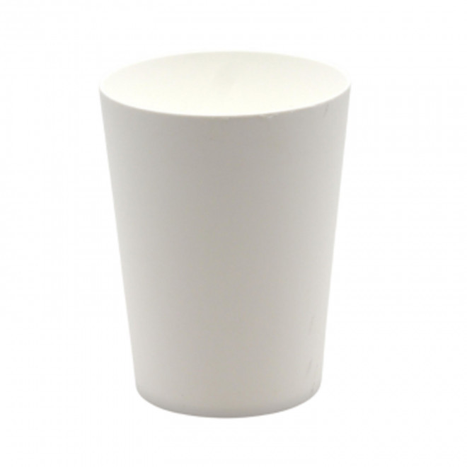GOBELET A CAFE RÉUTILISABLE PERSONNALISABLE 10 CL QUADRI 'CUP' - blanc opaque
