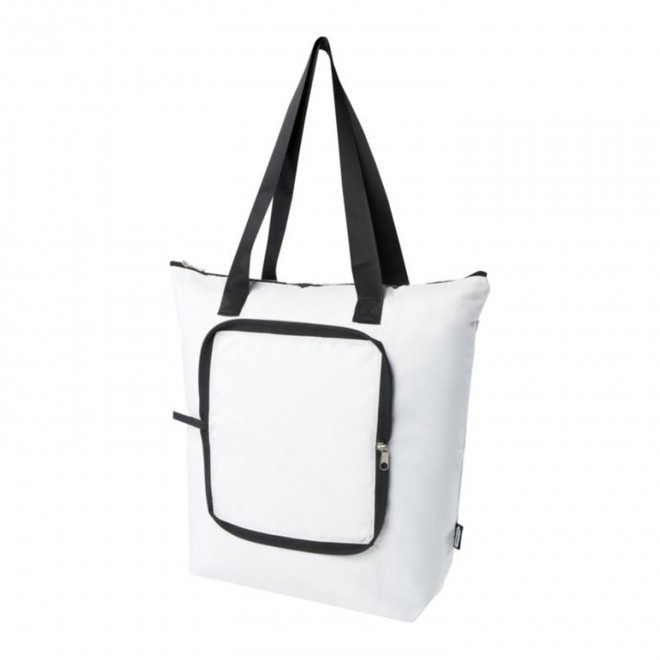 SAC ISOTHERME RECYCLE PLIABLE PERSONNALISE 'LANADEL'  - blanc
