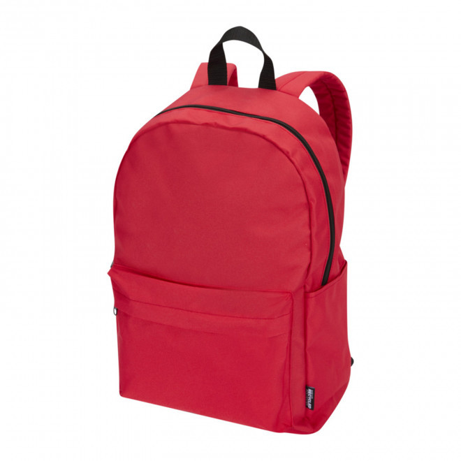 SAC A DOS RECYCLE GRS PERSONNALISABLE 'SAVARAS' - rouge