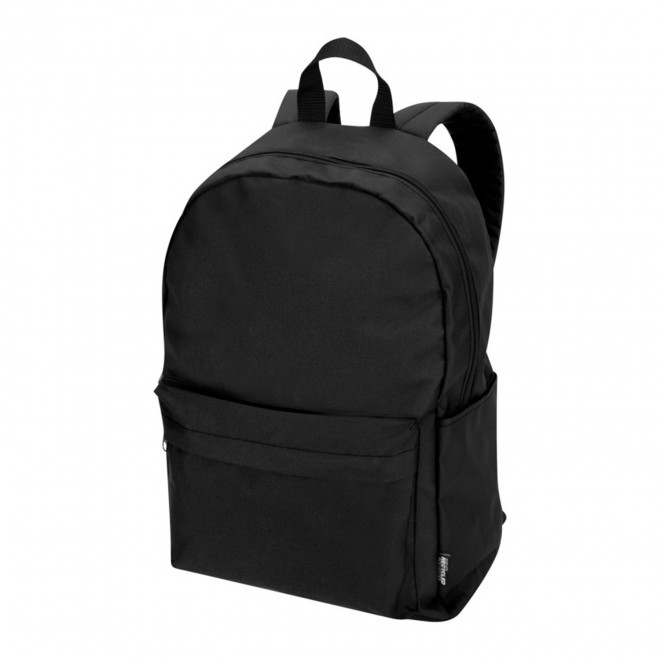SAC A DOS RECYCLE GRS PERSONNALISABLE 'SAVARAS' - noir