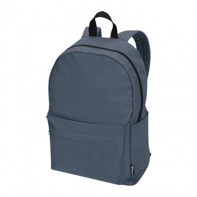 SAC A DOS RECYCLE GRS PERSONNALISABLE 'SAVARAS' - bleu abysse