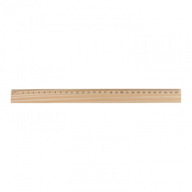 RÈGLE EN BOIS PERSONNALISABLE 'REGLA' - 30 cm