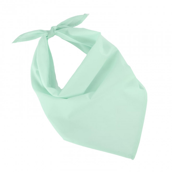 BANDANA PUBLICITAIRE POLYCOTON 'FIESTANA' - Frost Green