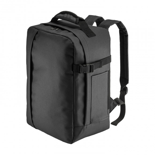 SAC A DOS CABINE PERSONNALISABLE 'ZEBROS CABINE' - noir