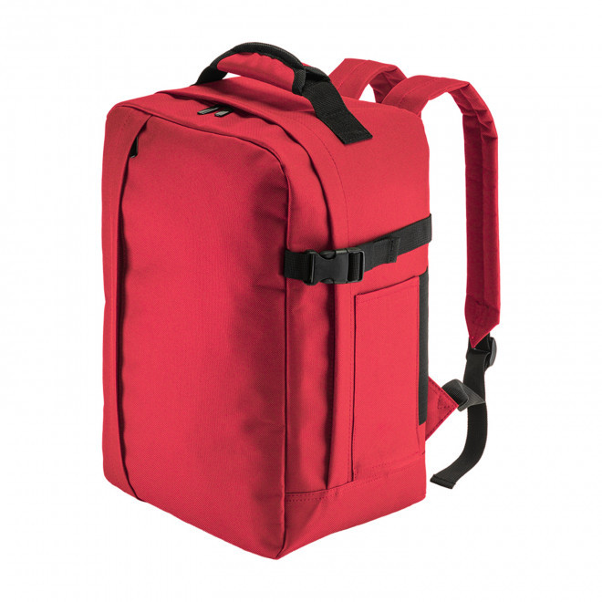 SAC A DOS CABINE PERSONNALISABLE 'ZEBROS CABINE' - rouge