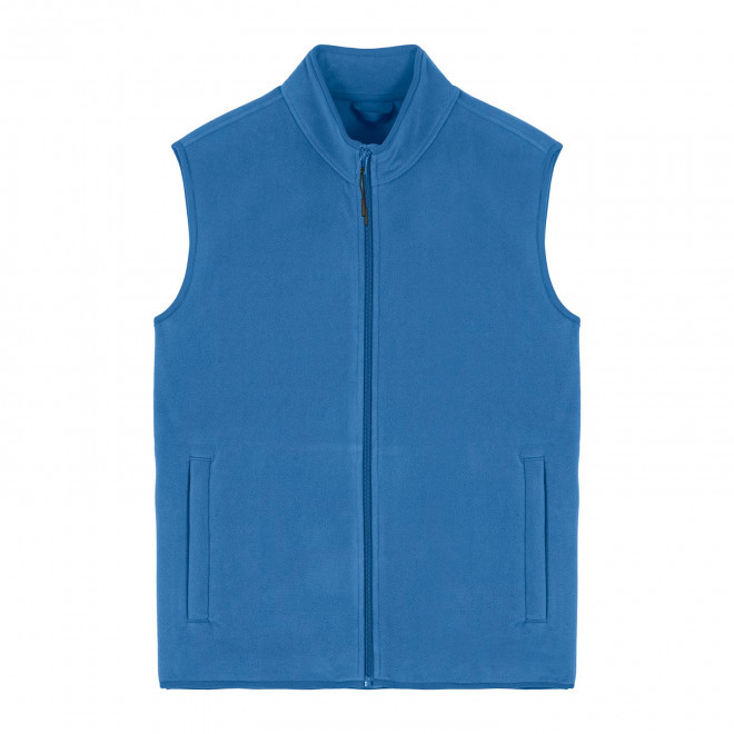 VESTE POLAIRE SANS MANCHES HOMME PERSONNALISABLE 'QUESTER' - bleu royal