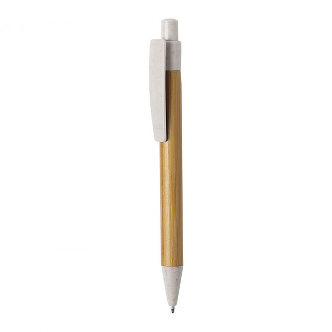 STYLO PERSONNALISÉ EN BAMBOU 'CAULIS' - beige