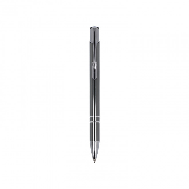 STYLO EN ALU PERSONNALISBALE 'OLEG BRILLANT RECYCLE' - gris foncé