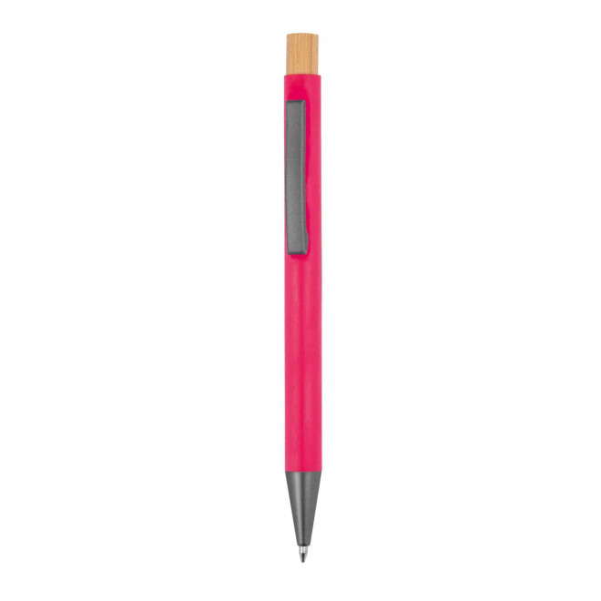 STYLO EN ALU RECYCLE PERSONNALISABLE 'DANA FLASHY' - rose