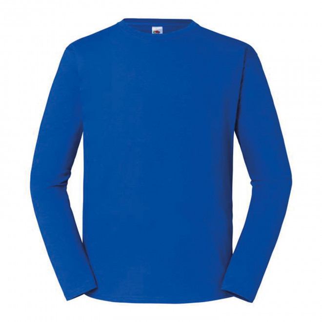 TEE-SHIRT ML COULEUR PERSONNALISE 'ICONIC 195 ML' - bleu royal
