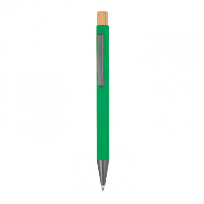 STYLO EN ALU RECYCLE PERSONNALISABLE 'DANA FLASHY' - vert