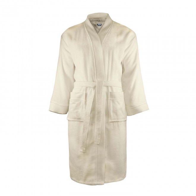 PEIGNOIR PERSONNALISABLE 'BATHROBE 340' - ivoire