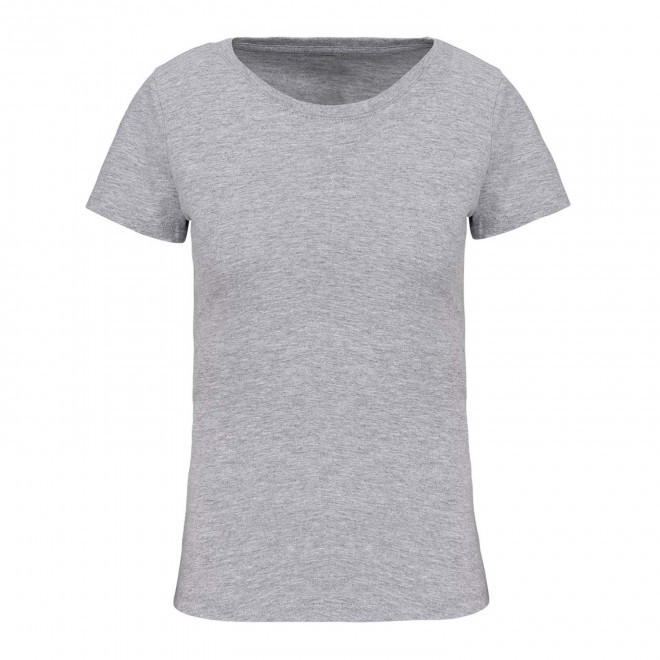 TEE-SHIRT PERSONNALISABLE BIO COULEUR FEMME 'KARIBA 150' - gris