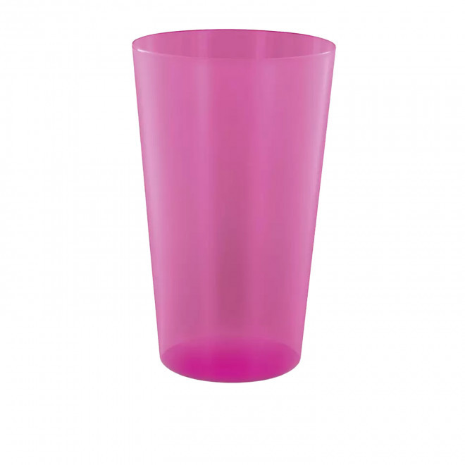 GOBELET MIF RÉUTILISABLE PERSONNALISÉ 30 CL 'CUPY' - rose givré