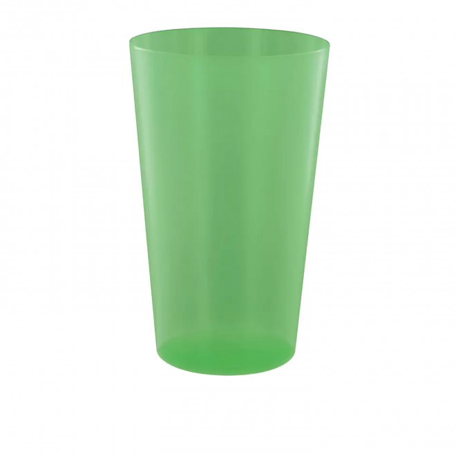 GOBELET MIF RÉUTILISABLE PERSONNALISÉ 30 CL 'CUPY' - vert givré