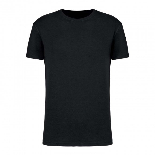 TEE-SHIRT PERSONNALISABLE BIO COULEUR MIXTE 'KARIBA 190' - noir