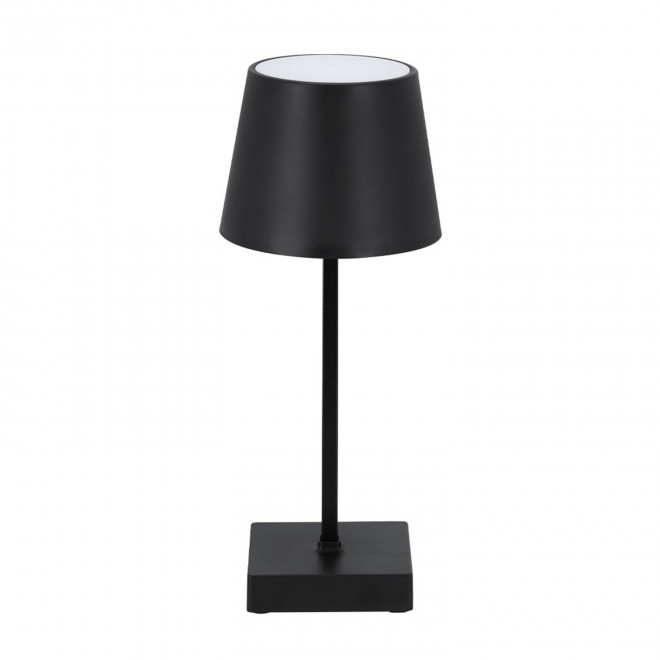 LAMPE DE TABLE PERSONNALISABLE 'LUMINOEU' - noir