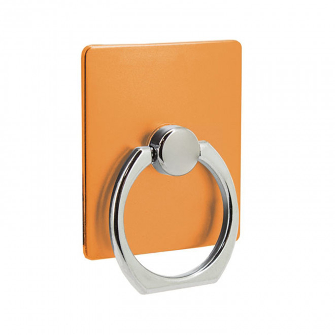 SUPPORT DE TELEPHONE PERSONNALISÉ 'LONA' - orange